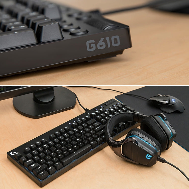 Logitech G610 Tastiera meccanica da gioco cablata USB RGB retroilluminato Asse ciano-blu, KB0458A, KB0458B, KB0458C