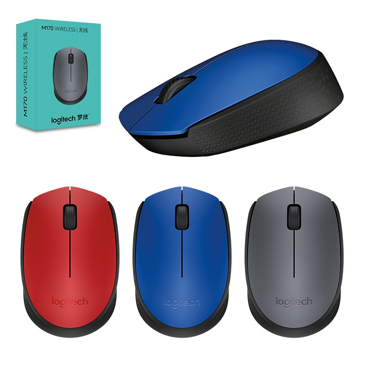 Mouse wireless USB Logitech M170 1000 DPI con ricevitore 2.4G
