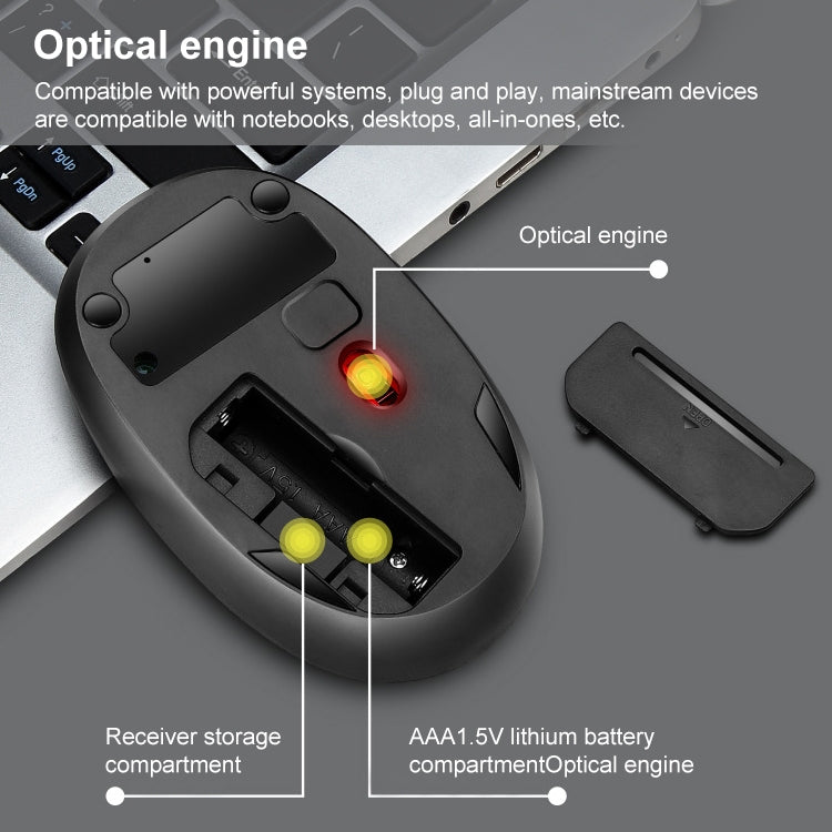 Mini mouse wireless per computer portatile ZGB 007 2.4G