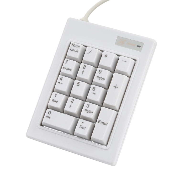 DX-17A Mini tastiera numerica meccanica con albero nero cablato USB a 17 tasti, DX-17A