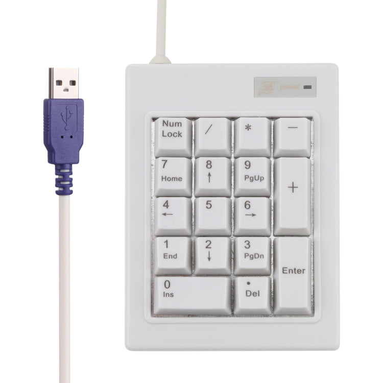 DX-17A Mini tastiera numerica meccanica con albero nero cablato USB a 17 tasti, DX-17A