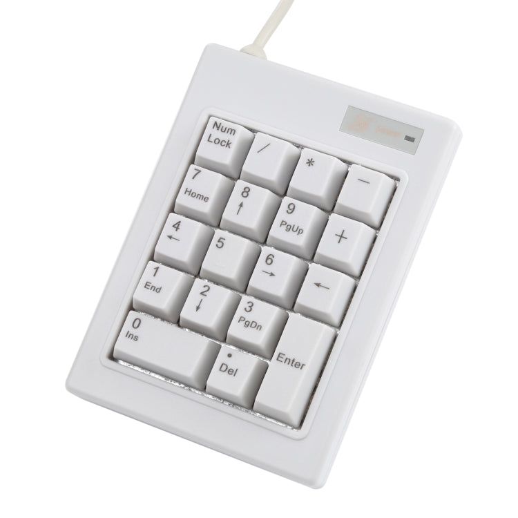 DX-18B Mini tastiera numerica meccanica con albero nero cablato USB a 18 tasti, DX-18B