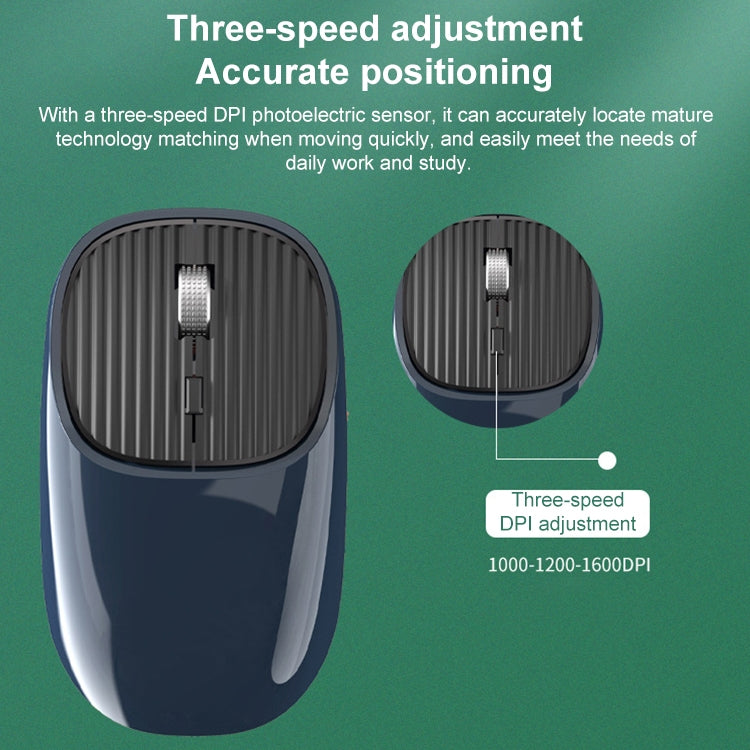 MKESPN SXS-5600 Mouse wireless 2.4G ricaricabile di tipo C