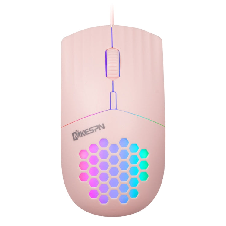 MKESPN SXS-838 Mouse con cavo cavo RGB con interfaccia USB, USB