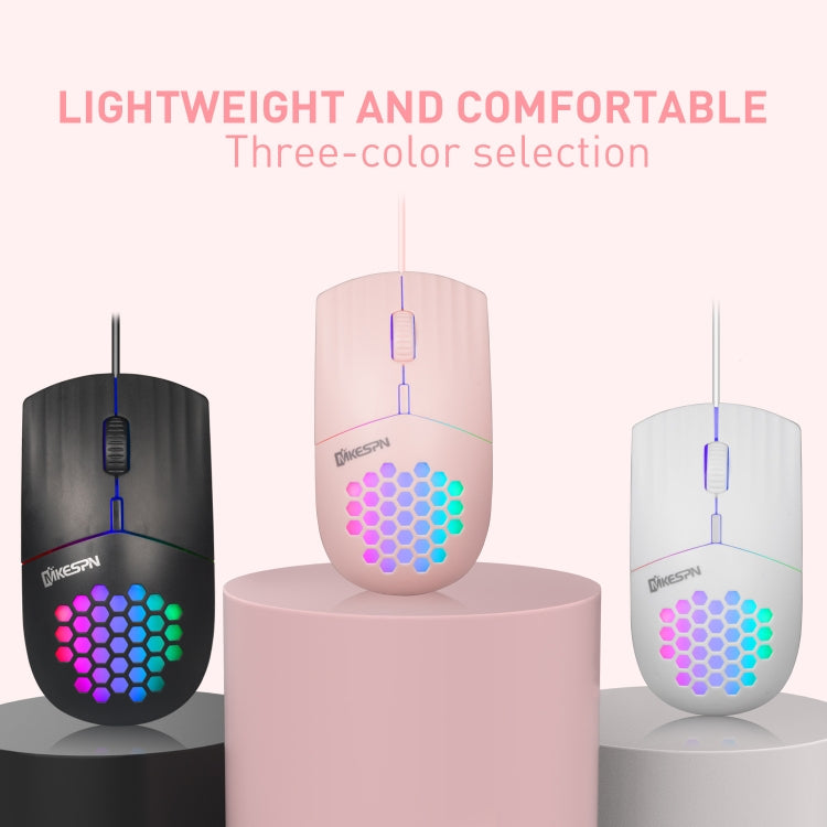 MKESPN SXS-838 Mouse con cavo cavo RGB con interfaccia USB, USB