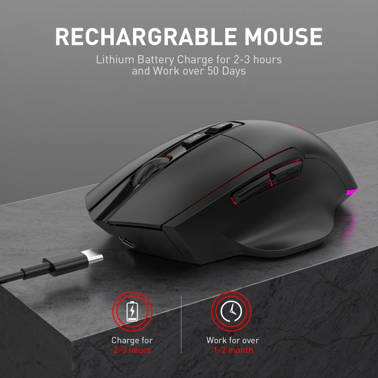 Mouse da gioco RGB cablato MKESPN X11