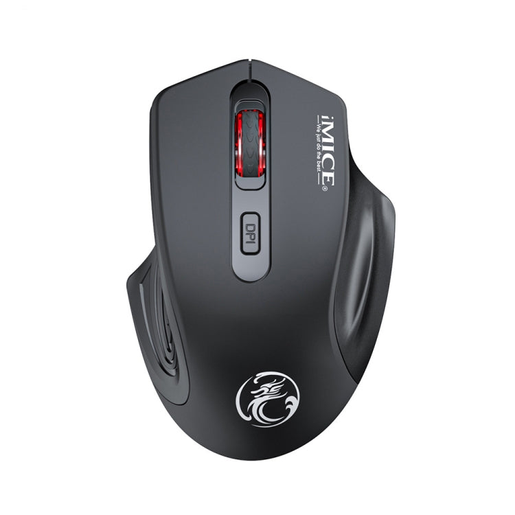 iMICE G-1800 Mouse wireless silenzioso ricaricabile a 4 pulsanti 1600 DPI 2,4 GHz per computer PC portatile