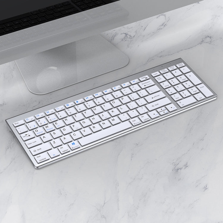 109 Tastiera Bluetooth wireless a tre modalità, Three-mode Keyboard