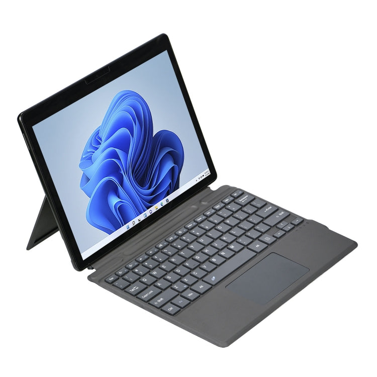 Custodia in pelle con tastiera Bluetooth per tablet Microsoft Surface Pro 8 / Pro X con slot per penna, For Microsoft Surface Pro 8 / Pro X