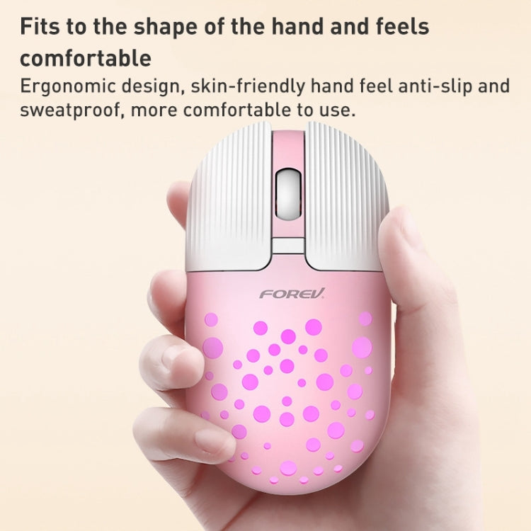 Mouse FOREV FVT398 1200 dpi Bluetooth 2.4G wireless doppia modalità, Bluetooth+2.4G (Black), Bluetooth+2.4G (Pink), Bluetooth+2.4G (Blue)