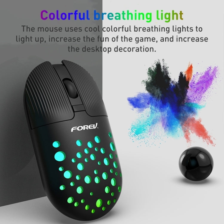 Mouse FOREV FVT398 1200 dpi Bluetooth 2.4G wireless doppia modalità, Bluetooth+2.4G (Black), Bluetooth+2.4G (Pink), Bluetooth+2.4G (Blue)