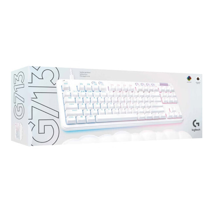 Logitech Aurora G713 RGB Wired Game E-sports Tastiera meccanica a 87 tasti con supporto per il palmo