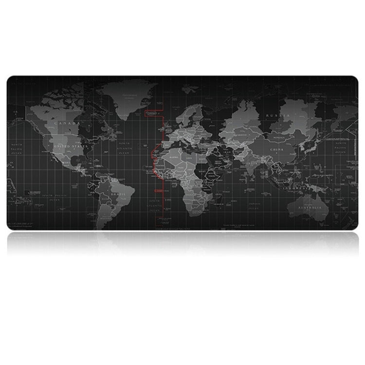 Tappetino per tastiera, tappetino per mouse da gioco, con superficie in tessuto liscio, in gomma morbida, antiscivolo, di grandi dimensioni, dimensioni: 80 x 30 cm, Size: 80 x 30cm