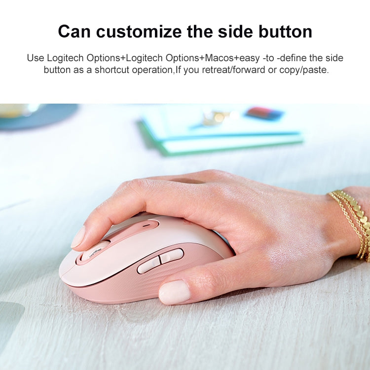 Mouse wireless Bluetooth doppia modalità Logitech M650L 2000 DPI 2,4 GHz