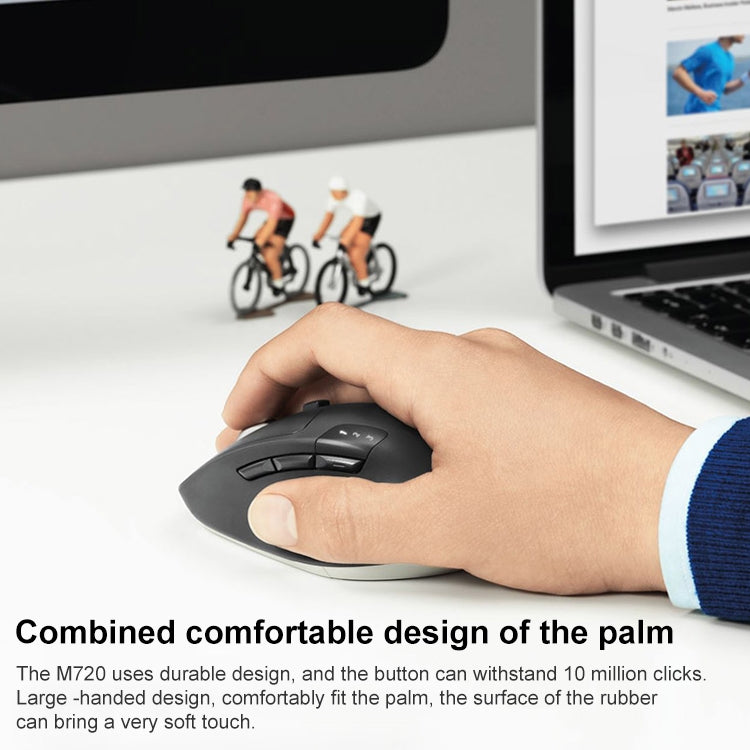 Mouse multimodale wireless Bluetooth Logitech M720 1000 DPI 2,4 GHz