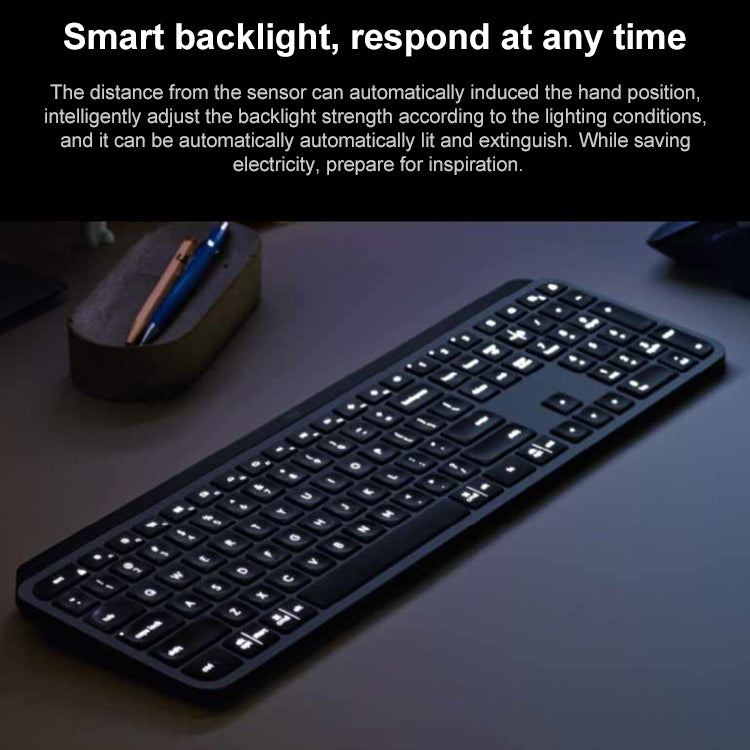 Tastiera silenziosa Bluetooth wireless Logitech MX Keys