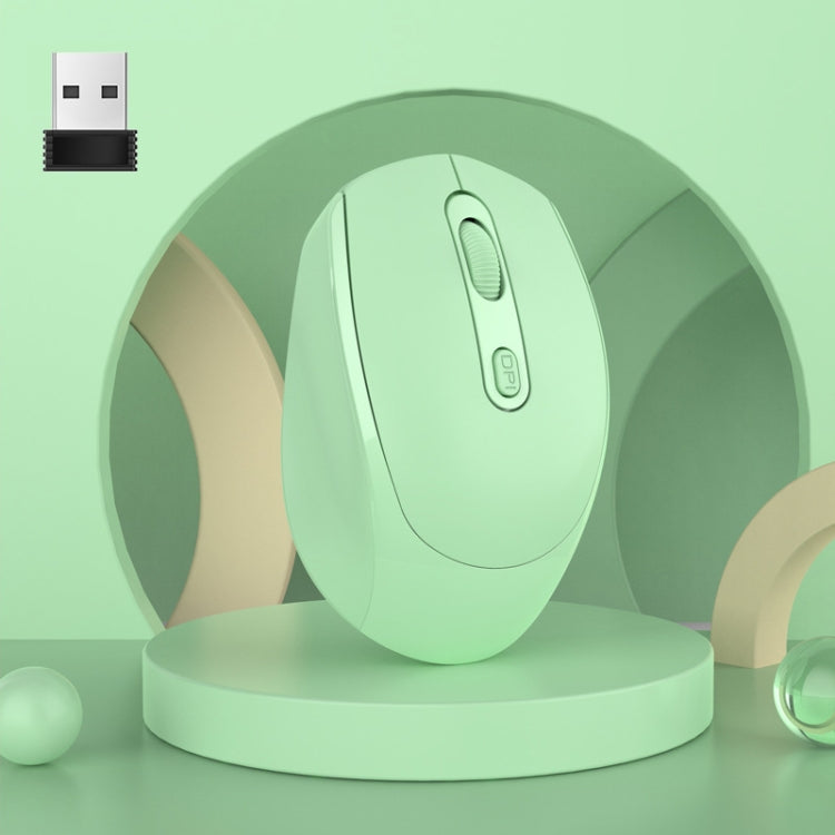 HXSJ M107 4 pulsanti 1600 DPI Dual Mode 2.4GHz + Bluetooth 5.1 Mouse wireless ricaricabile, Battery Version