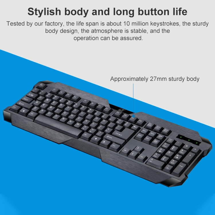 Tastiera da gioco per computer USB cablata ZGB Q19, Q19