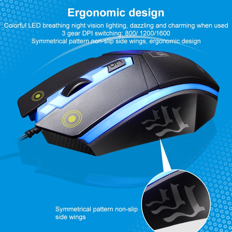 Set tastiera + mouse luminosi ZGB G21, G21 (White), G21 (Black)