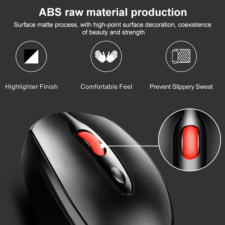 Mini mouse ricaricabile wireless ZGB 361 2.4G 1600 dpi