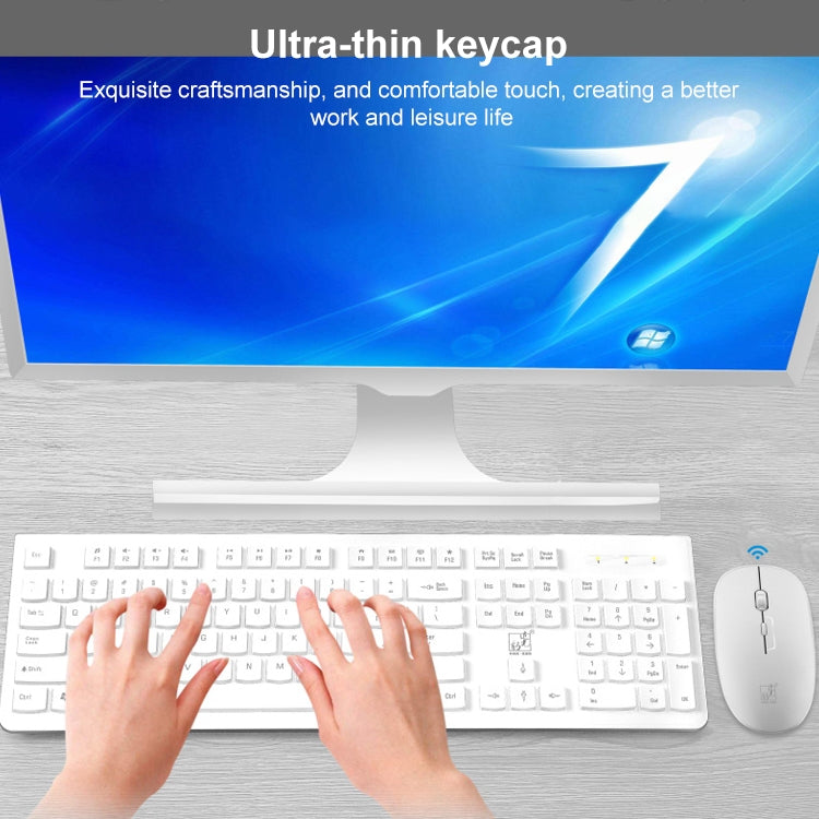 Set tastiera e mouse wireless muti ZGB 8810, 8810 (White), 8810 (Black)