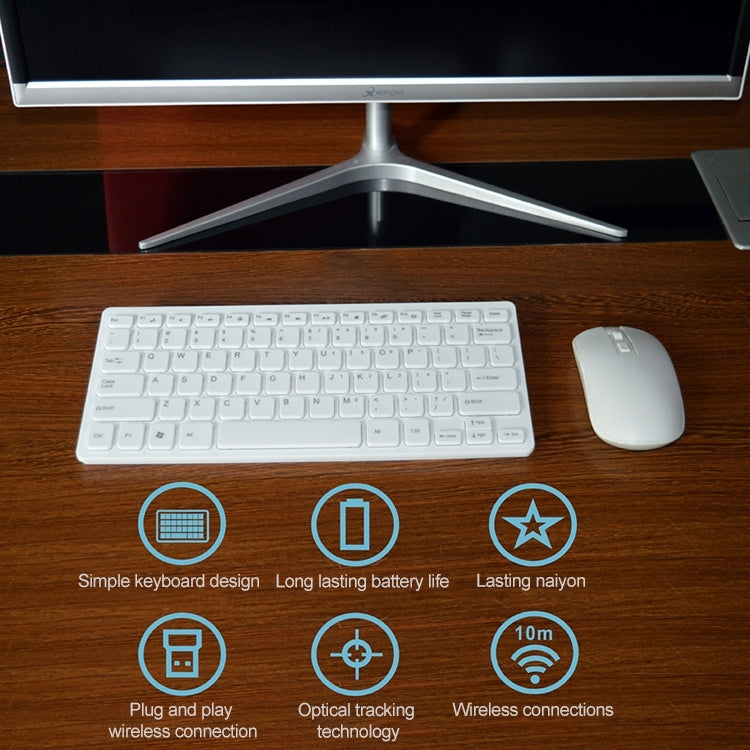 Set mouse wireless + tastiera MC Saite K05