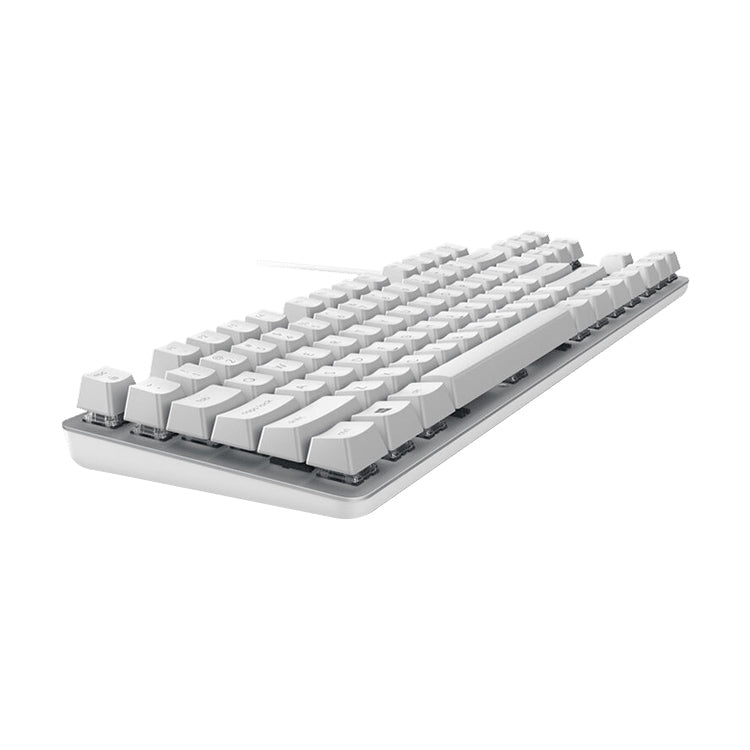 Logitech K835 Mini Tastiera meccanica cablata, albero verde, Green Shaft