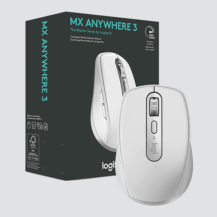 Logitech MX ANYWHERE 3 Mouse wireless compatto ad alte prestazioni