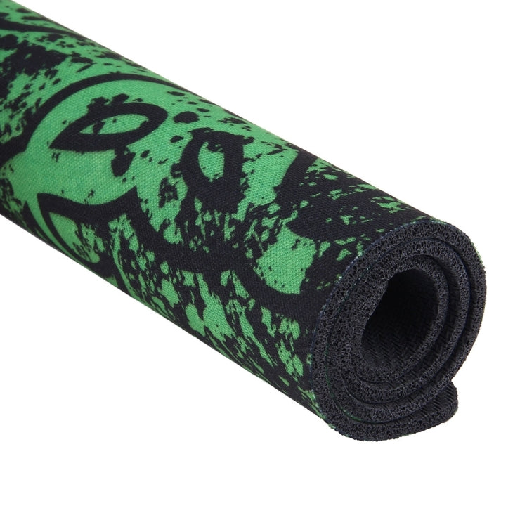 Tappetino per mouse, tastiera da gioco, grande, sottile, antiscivolo, con motivo Razer, in gomma morbida, superficie liscia, dimensioni: 317 x 244 x 2 mm, Size: 32cm x 24cm