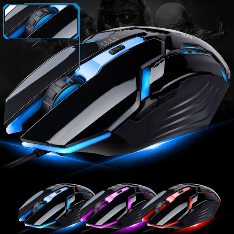 Chasing Leopard G700 USB RGB retroilluminato set mouse e tastiera da gioco ottici cablati, lunghezza cavo tastiera: 1,35 m, lunghezza cavo mouse: 1,3 m, G700 Black, G700 White