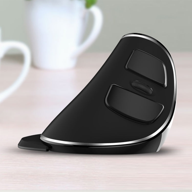 Mouse ergonomico verticale portatile wireless DELUX M618 Plus 2.4G 1600 DPI, 1600DPI Wireless