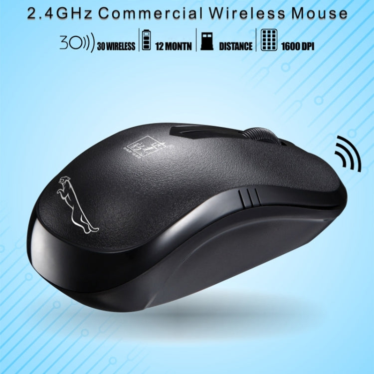 ZGB 101B 2.4GHz 1600 DPI Mouse ottico wireless commerciale professionale Muto clic silenzioso Mini mouse silenzioso per laptop, PC, Distanza wireless: 30 m