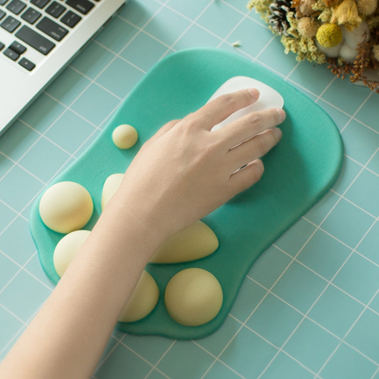 Tappetino per mouse in silicone antiscivolo a forma di artiglio di gatto MONTIAN