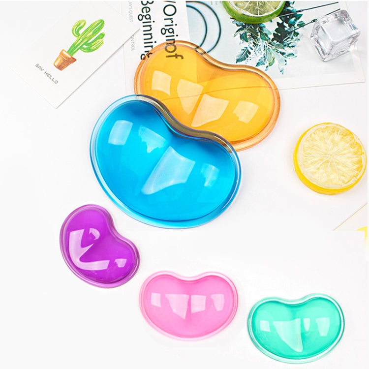MONTIAN 2 pz. Bracciali in silicone trasparente a forma di cuore per il polso del mouse, consegna casuale di colore, Heart-shaped