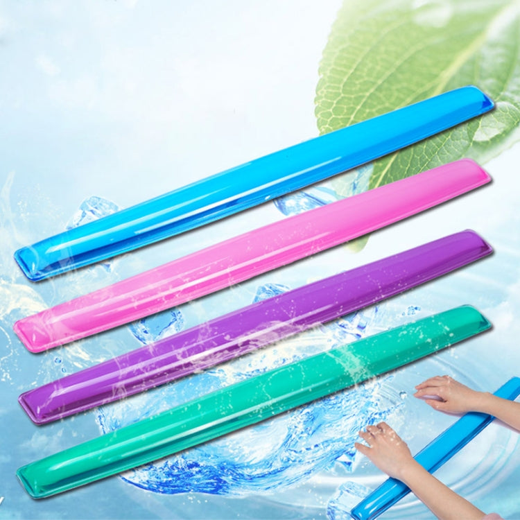 MONTIAN Bracciale in silicone trasparente a forma di cuore per tastiera e polso, consegna a colori casuali, Rectangle