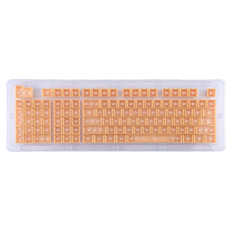 Copritasti traslucidi in ABS, tastiera OEM altamente meccanica, tastiera di gioco universale, Yellow, Black, Orange, Pink, Grey, Blue, Purple, Red, White