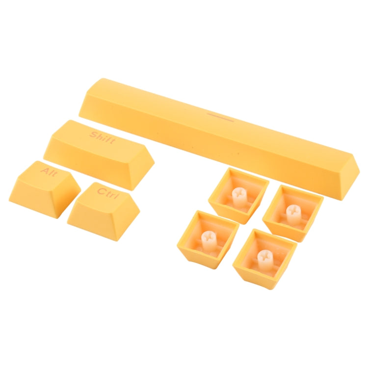 Copritasti traslucidi in ABS, tastiera OEM altamente meccanica, tastiera di gioco universale, Yellow, Black, Orange, Pink, Grey, Blue, Purple, Red, White