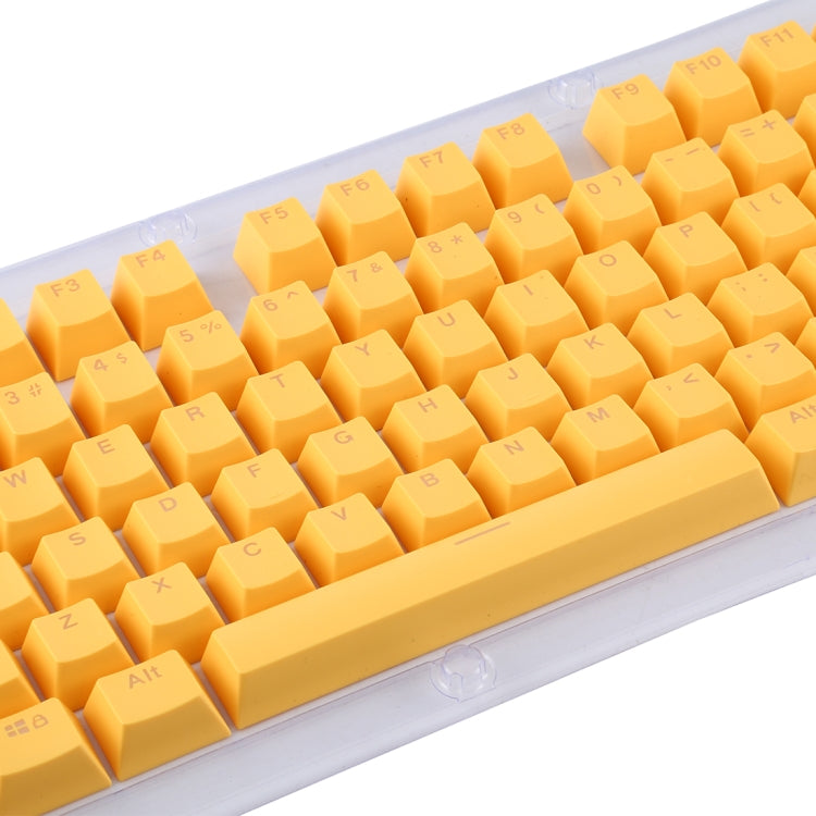 Copritasti traslucidi in ABS, tastiera OEM altamente meccanica, tastiera di gioco universale, Yellow, Black, Orange, Pink, Grey, Blue, Purple, Red, White