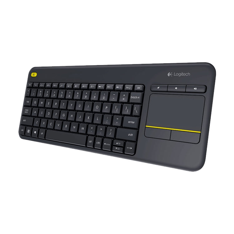 Tastiera touch control wireless Logitech K400 Plus da 2,4 GHz, portata wireless: 10 m, Logitech K400 Plus