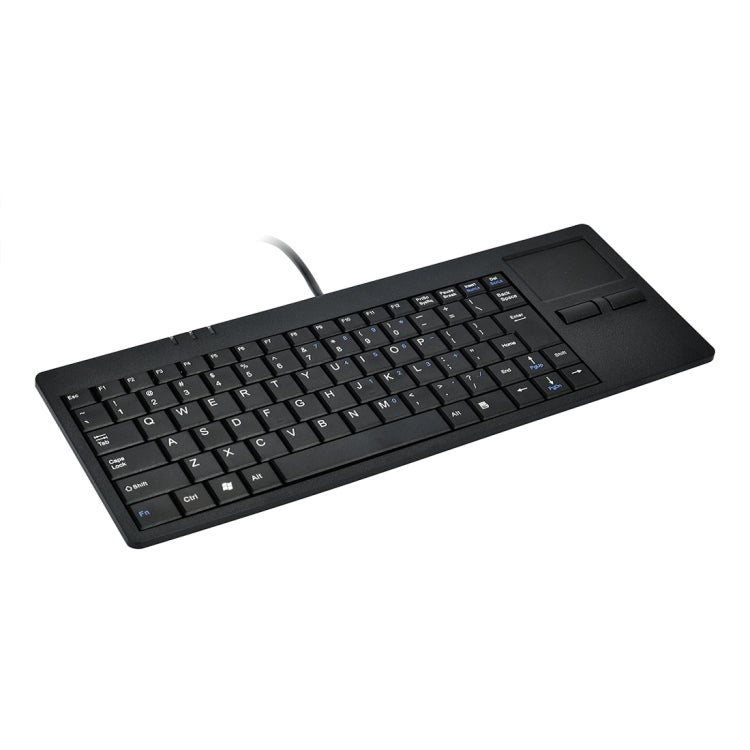 MC-818 Tastiera per computer cablata ultrasottile con touchpad a 82 tasti