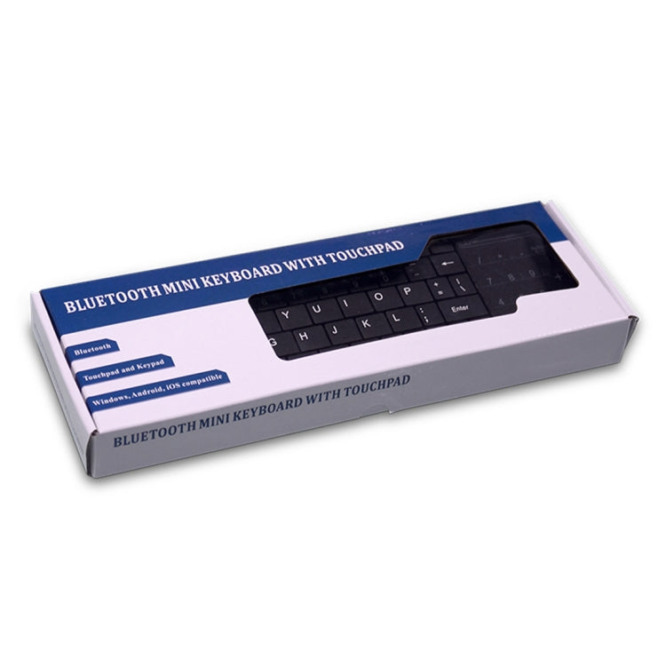 K-07 Tastiera touch Bluetooth ricaricabile wireless ABS, K-07