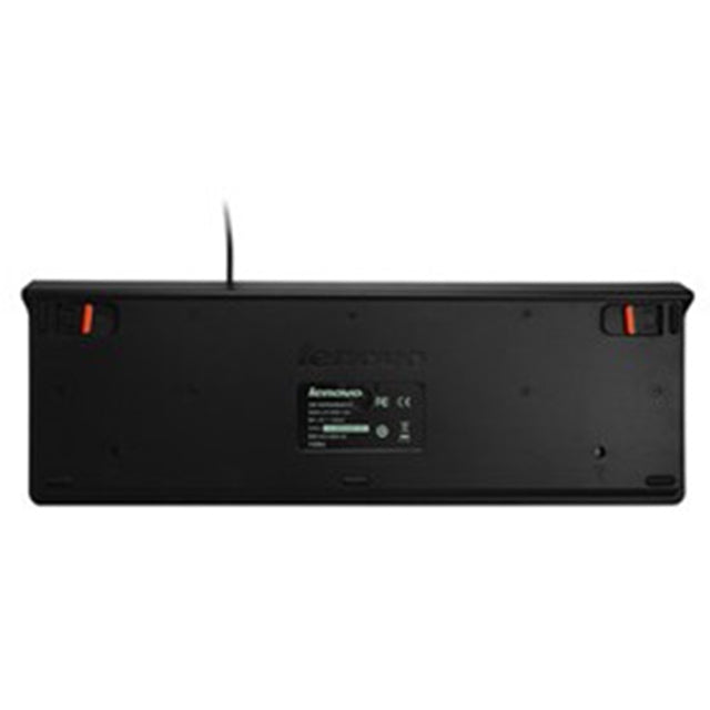 Lenovo K5819 Office Tastiera cablata ultrasottile semplice, K5819 (Black), K5819 (White)