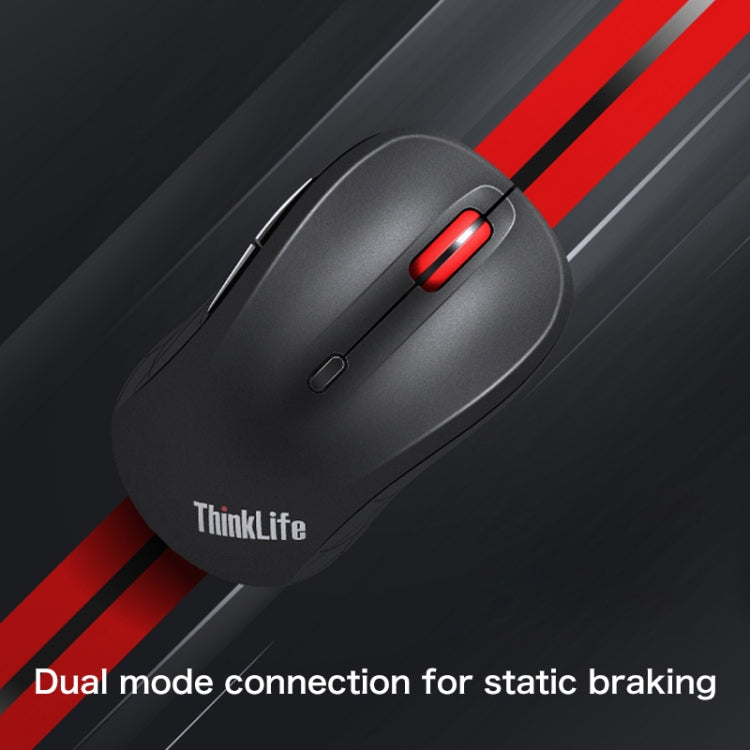 Mouse Bluetooth wireless silenzioso Lenovo ThinkLife Dual Mode, ThinkLife