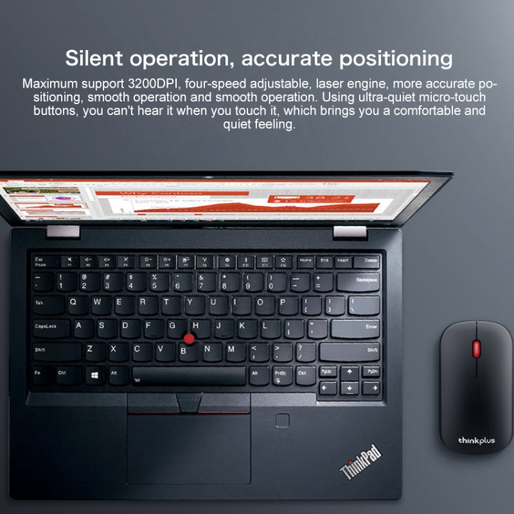 Mouse Bluetooth wireless portatile stile business Lenovo thinkplus, Business Mouse