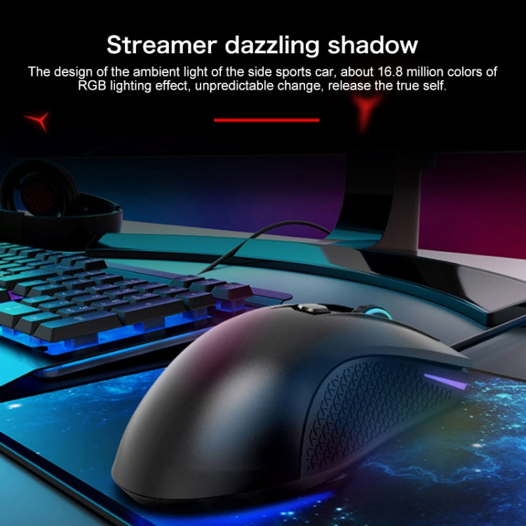 Mouse cablato per giochi Lenovo HEADSHOT Gaming Engine, HEADSHOT