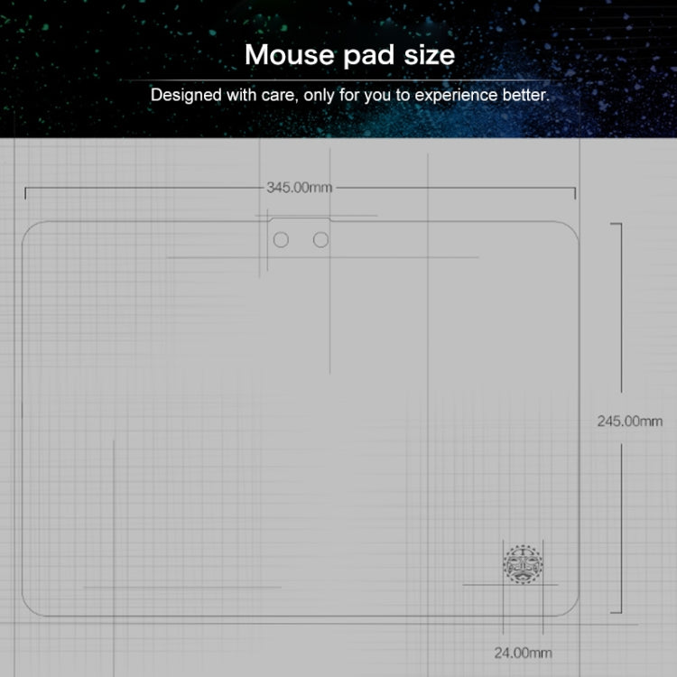 Tappetino per mouse colorato RGB Lenovo Maya Light Game Service, Maya Light