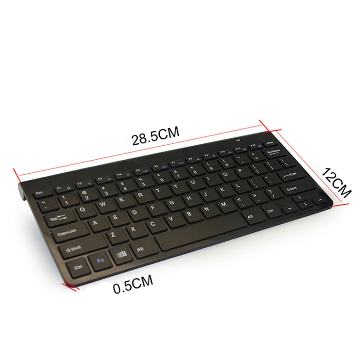 KM-909 Tastiera multimediale wireless da 2,4 GHz + Mouse ottico wireless con ricevitore USB Set per computer PC portatile, consegna colore mouse casuale, KM-909 Keyboard + Pen Mouse (White), KM-909 Keyboard + Pen Mouse (Black)