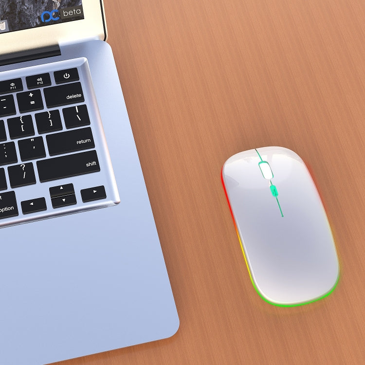 Mouse silenzioso wireless colorato HXSJ M40 a 4 tasti 2.4G