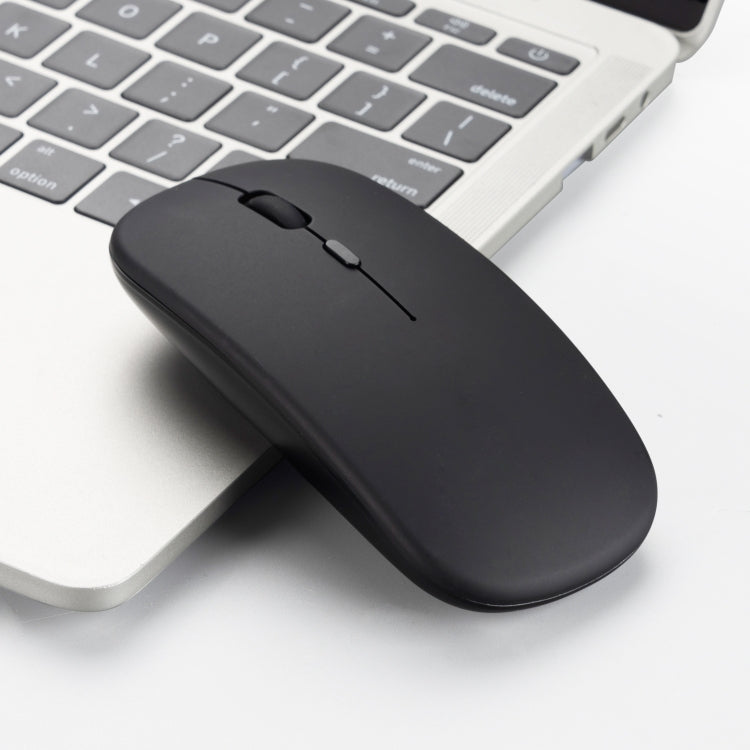 Mouse ottico silenzioso regolabile a tre velocità wireless HXSJ M80 da 2,4 GHz 1600 DPI, Black, Grey, Gold, Rose Gold, Silver, White