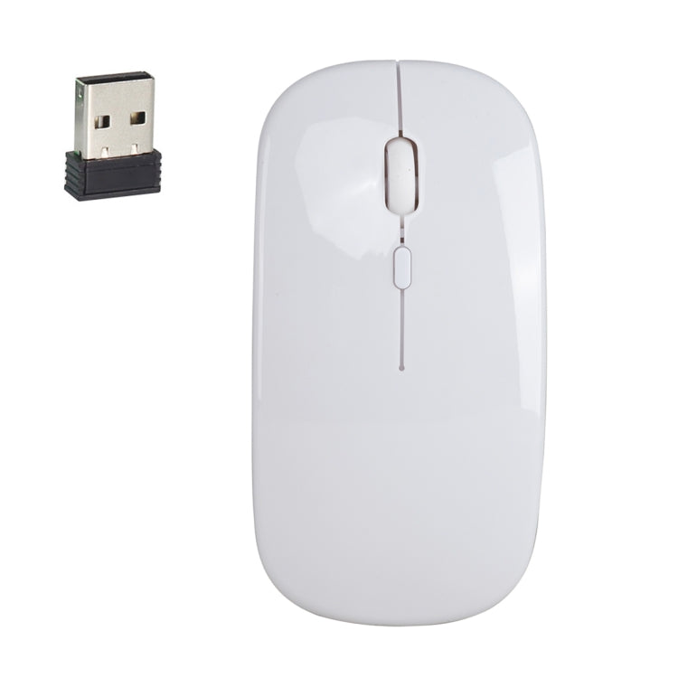 Mouse ottico silenzioso regolabile a tre velocità wireless HXSJ M80 da 2,4 GHz 1600 DPI, Black, Grey, Gold, Rose Gold, Silver, White